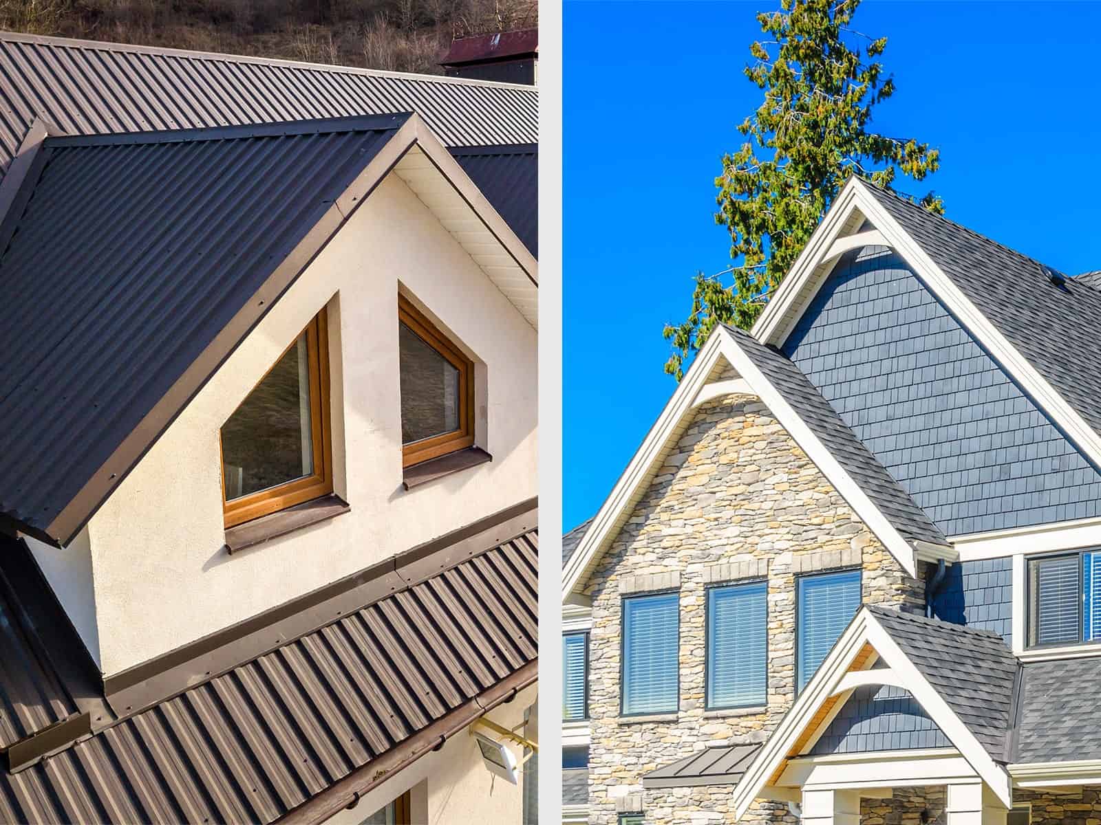 Metal Roofs Vs Asphalt Shingles SlopePro Roofing